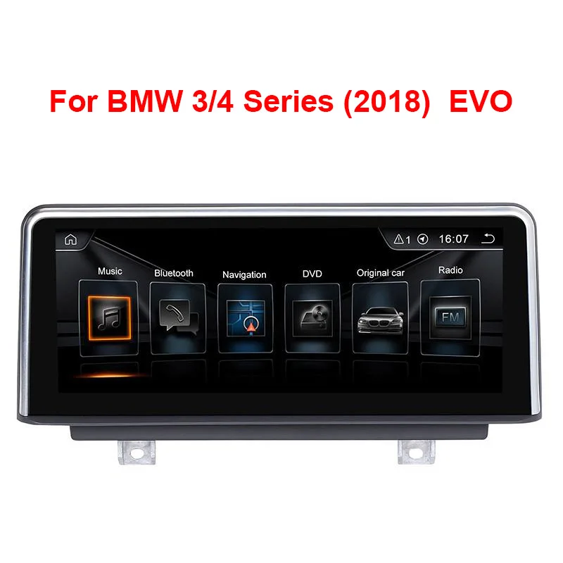 

10.25 inch screen Android 9.0 Car smart gps Navi for BMW 3Series /4Series 2018) EVO system WiFi Mirrorlink