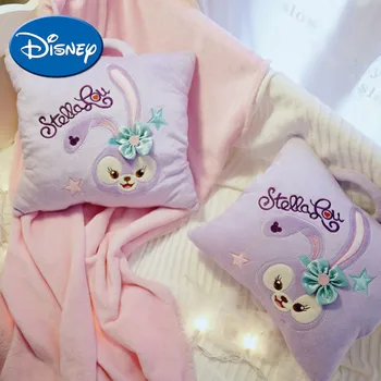 

Disney Violet Ballet Rabbit Quilt Dual Purpose Warm Hand Blanket Three Use Cushion Back Cushion Practical Girl Baby Gift