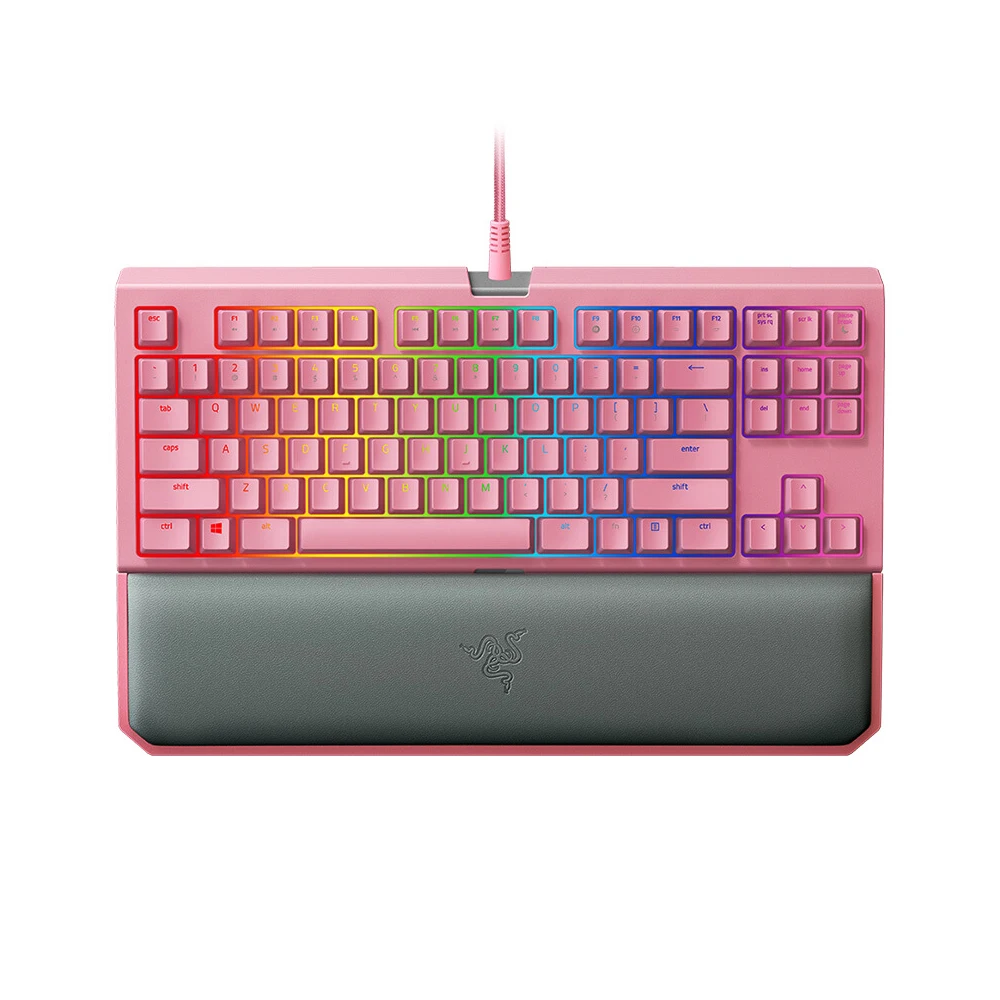 Razer BlackWidow Tournament Edition Chroma V2 Mechanical Gaming Keyboard RGB Backlight 87 Key Ergon