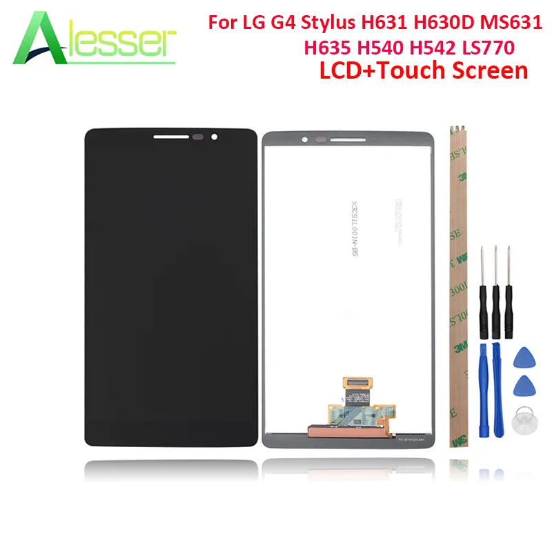

Alesser For LG G4 Stylus H631 H630D MS631 H635 LCD Display And Touch Screen Digitizer For LG H540 H542 LS770 Accessory +Tools
