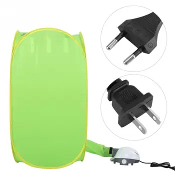 

800W Garment Dryer Electric Laundry Air Warmer Cloth Dryer Wardrobe Dehydrator Foldable Baby Clothes Quick Drying Machine Rack