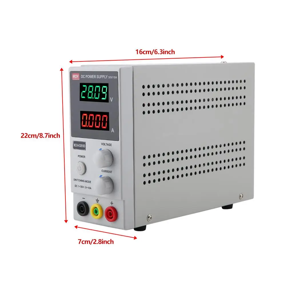 MCH K3010D питания с регулируемым переключением 0 30 в 10 А регулируемый