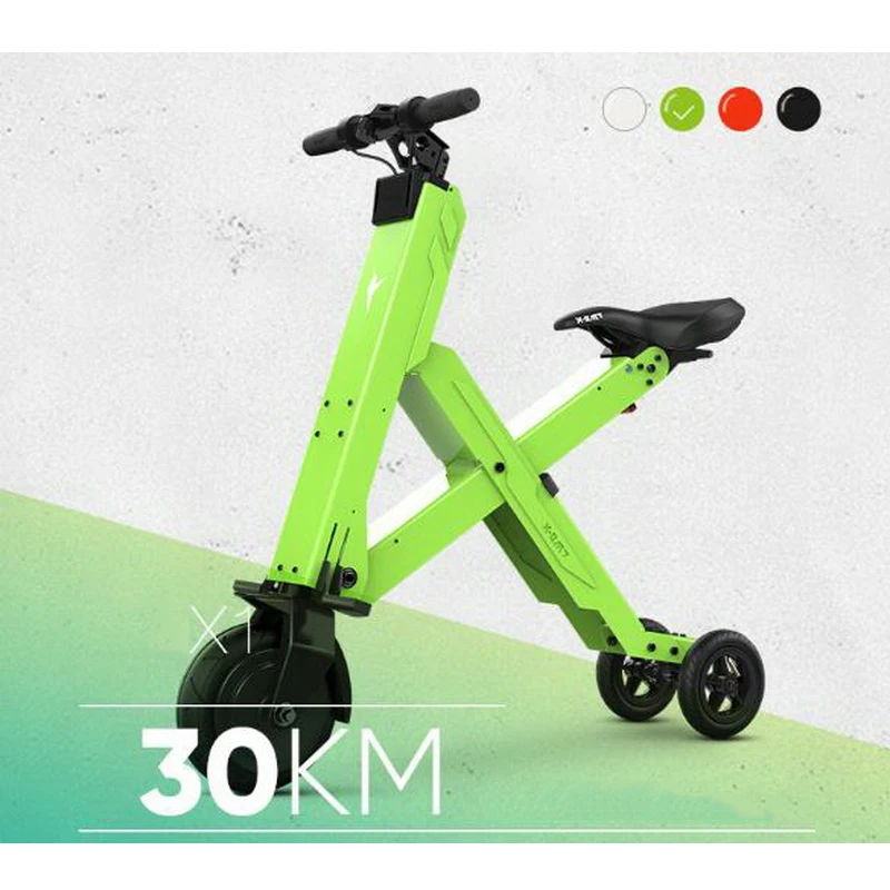 Top 310434/36v 8 inch Intelligent folding electric car / electric balance scooter / lithium battery scooter/Rubber tires/ 4