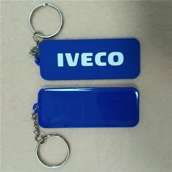 

Rectangle shape custom key chain custom logo keyring CS-KR-012