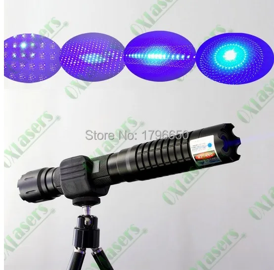 

AAA Most Powerful 10W 10000m 450nm High Power Blue Laser Pointers Flashlight Burn Match Candle Lit Cigarette Wicked LAZER Torch