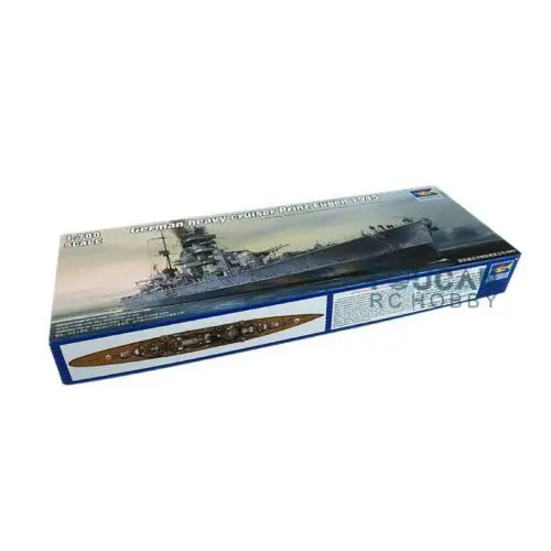 Комплект модели Trumpeter 1/700 05767 немецкая модель Cruiser prinz Eugen 1945 статическая Военная