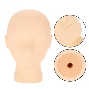 

Makeup Female Rubber Training Wig Making Head Mannequin Head For Wig Hat Display Professional Cosmetology Mannequin Head