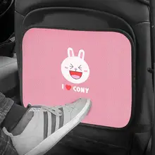 Автомобильная подушка для сидения Задний защитный чехол Крышка для детей Детские анти-кик Pad авто аксессуары