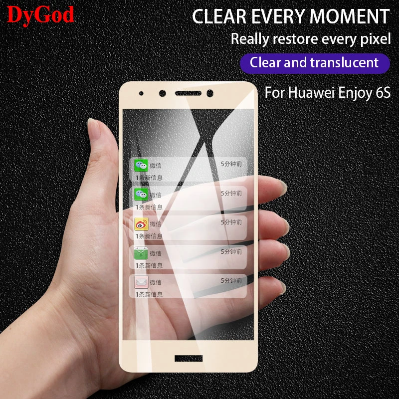 DyGod для Huawei Enjoy 6S Защитная пленка из закаленного стекла переднего среднего класса