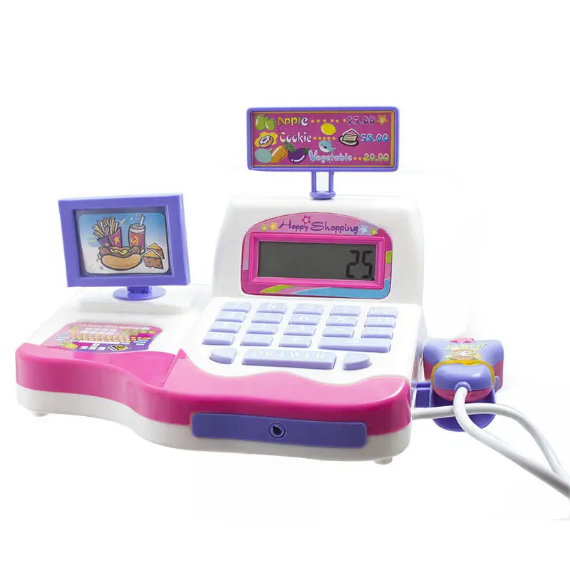 Cash Register Toy Supermarket Toy Display and Scanning Function Kid Early Education YJS Dropship Cash Register Toy Supermarket Toy Display and Scanning Function Kid Early Education YJS Dropship