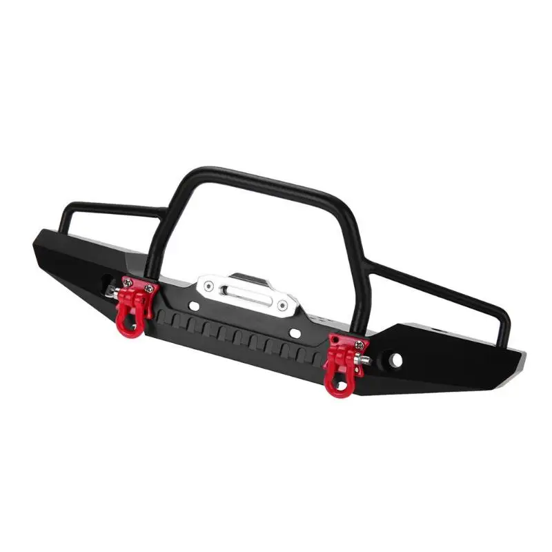 

Front Bumper Bright LED Lamp Winch Controller Kit for RC TRAXXAS TRX-4 Car