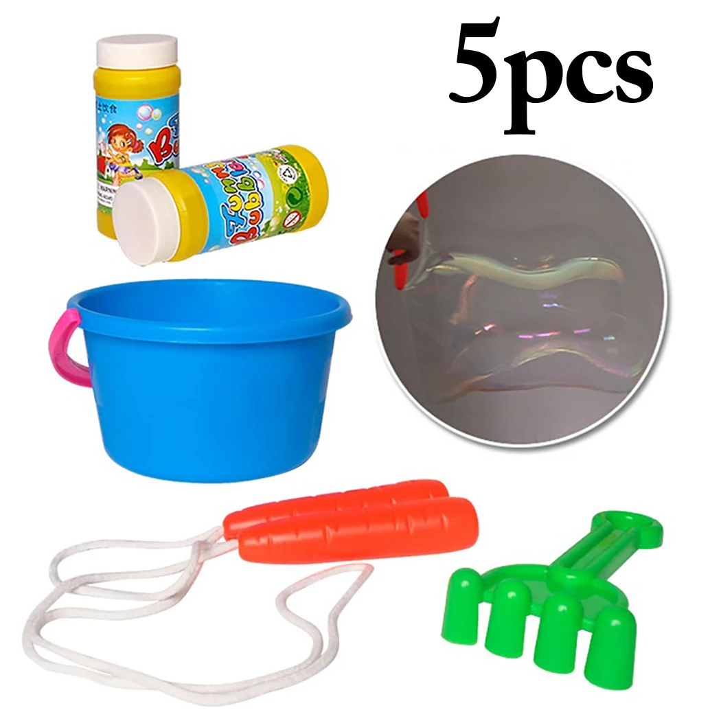 

5PCS Bubble Toy Funny Creative Interactive Bubble Blower Pool Toy for Children