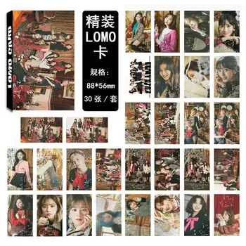 

Kpop Twice Yes or Yes Paper Lomo Photo Card Momo Sana Jungyeon Collective Photocard Poster 30pcs
