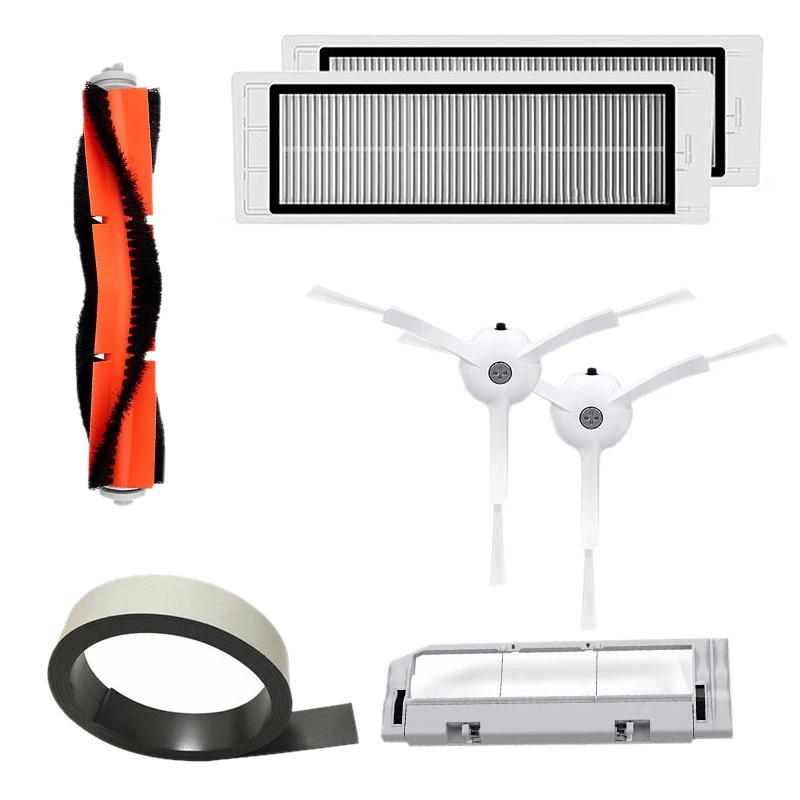 

Robot Vacuum Tape, main brush, side brush, main brush cover for mijia / roborock Vacuum Cleaner