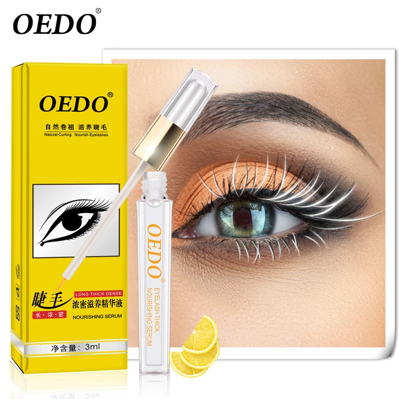 

OEDO Eyelash Growth Serum Natural Curling Enhancer Eyelash Makeup Mascara Lengthening Eye Lashes Lifting Tool TSLM2