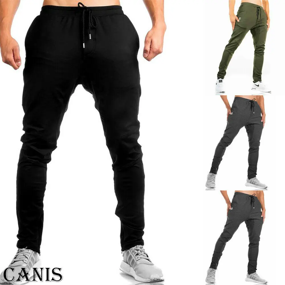 

Men Long Casual Sports Pants Gym Hip Hop Trousers Running Jogger Gym Sweatpants Fitness Workout Joggers Gym Sweatpants