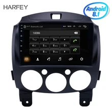 Harfey Android 8 1 9 Car font b Radio b font For MAZDA 2 Jinxiang DE