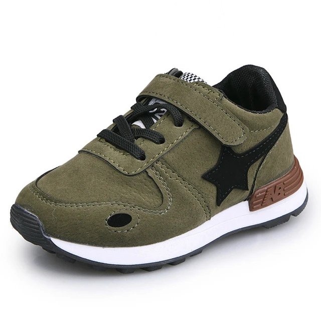 

Sneakers Top Fashion Unisex Latex 2018 Spring New Brand Kids Shoes Handmade Slip Casual Sports Children