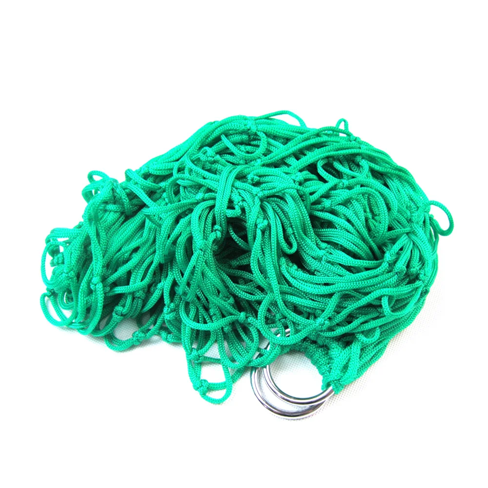 Outdoor Sport Hammock Net Mesh Bed Nylon Portable Camping Hammock with Hooks for Garden Beach Yard Travel kids playdround games Outdoor Sport Hammock Net Mesh Bed Nylon Portable Camping Hammock with Hooks for Garden Beach Yard Travel kids playdround games