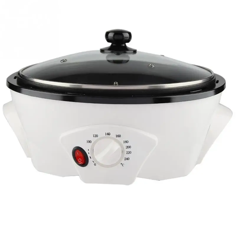 

Electeic Coffee Roaster Coffee Bean Roasting Durable Non-Stick Coating Baking Machine (EU Plug 800W 220V)