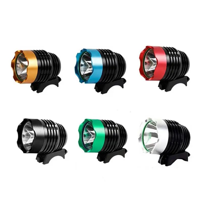 cheap Bicycle Light Mountain Bike Light T6 Headlights Riding Night Equipment Accessories USB Charging Head Strong Light