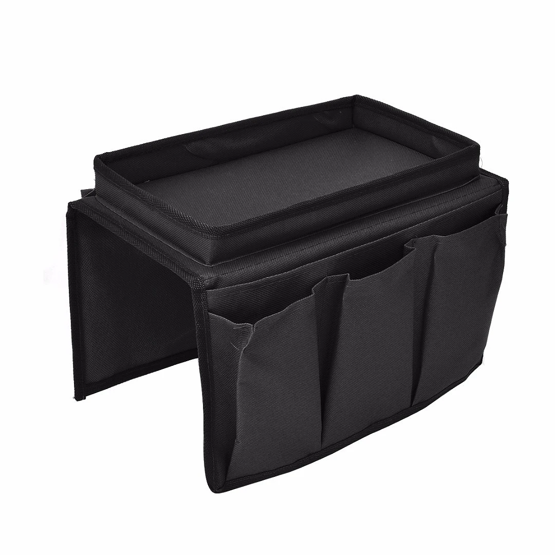 

Practical 4 Pockets Sofa Arm Storage Bag Chair Couch Mobile Phones Magazine Storage Bags Tray Home Holder Organizer