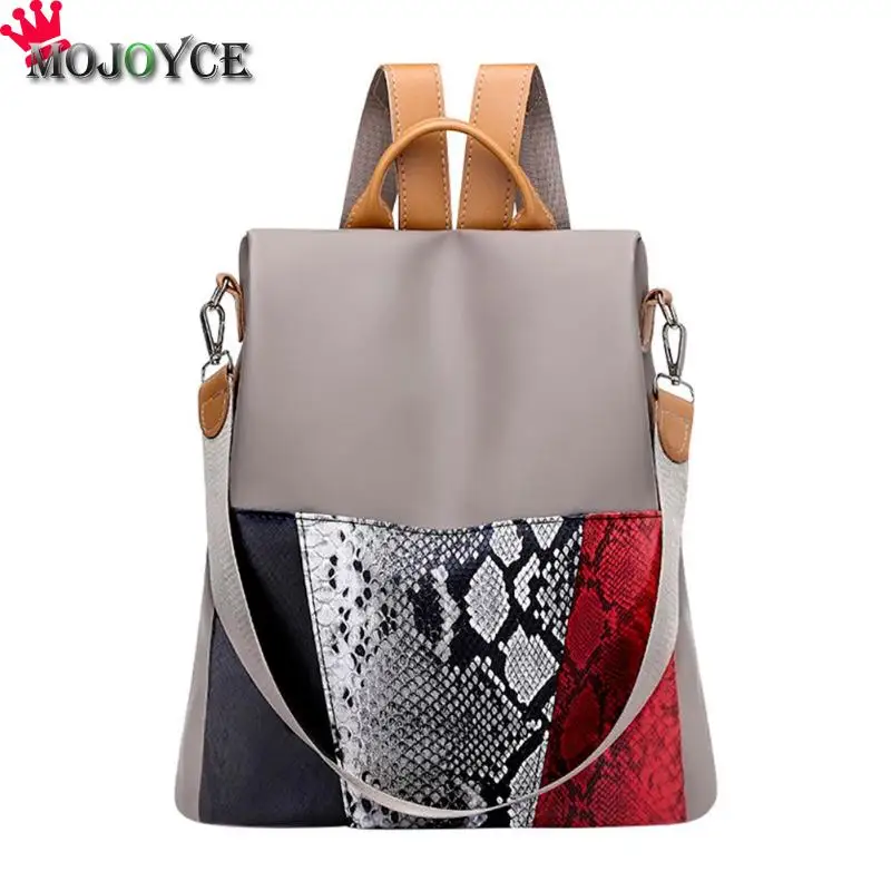 

2019 New Women Anti Theft School Bags Girl Backpack Personality Large Crossbody Travel Daypack Rucksack Bag sac a dos Femme