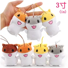 10 см мини мультфильм плюшевый брелок сумка Рождественские Подвески мягкие Животные хомяк Мышь Kawaii свадебный подарок плюшевые куклы