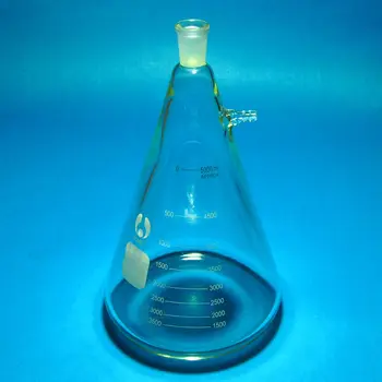 

5000ml,24/40,Glass Filtering Flask,5L Filtration Bottle,Lab Glassware