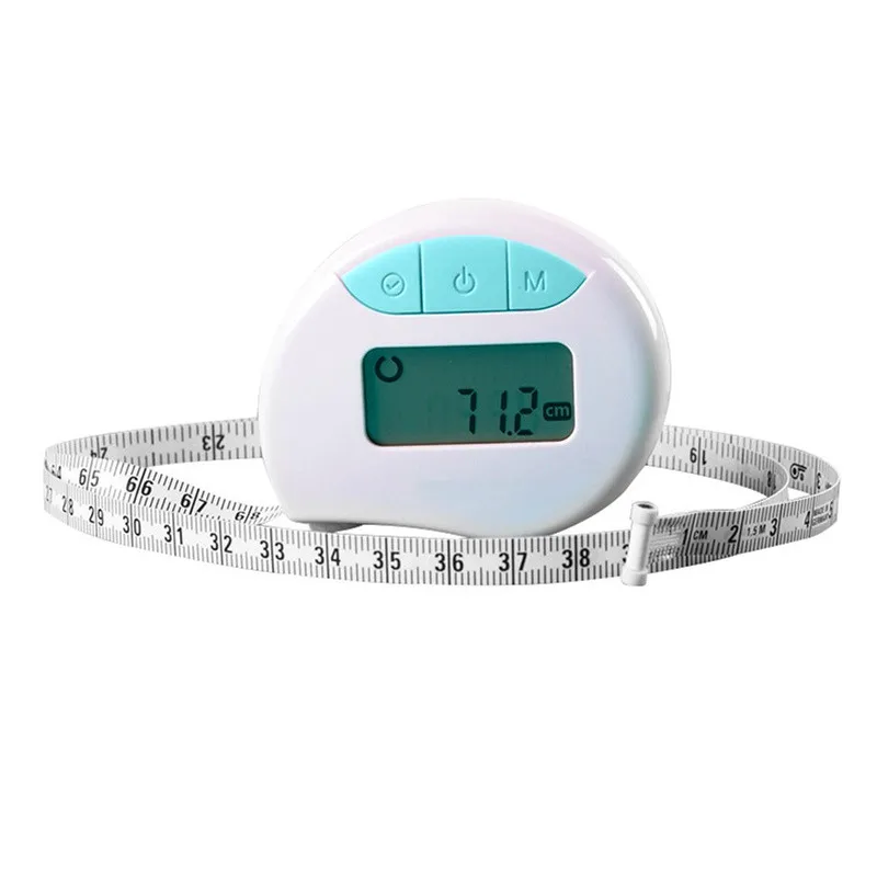 

Intelligent Electronic Tape Measure Digital Ruler Intelligent Electronic Health Ruler 9 Sets of Data Records 1mm Resolution