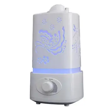 

1500ml Ultrasonic Air Humidifier for Home Essential Oil Diffuser Mist Maker Butterfly Shape Aroma Diffuser with Colorful Light