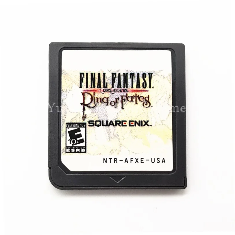 

Final Fantasy Crystal Chronicles Ring of Fates Video Game Cartridge Card English Language US Version