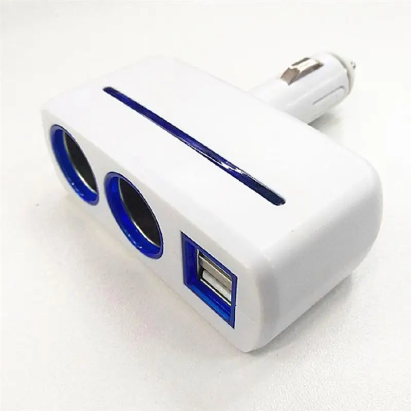 2 шт. DC12 24V прикуриватель двойной USB разъем DC Выход Автомобильное зарядное