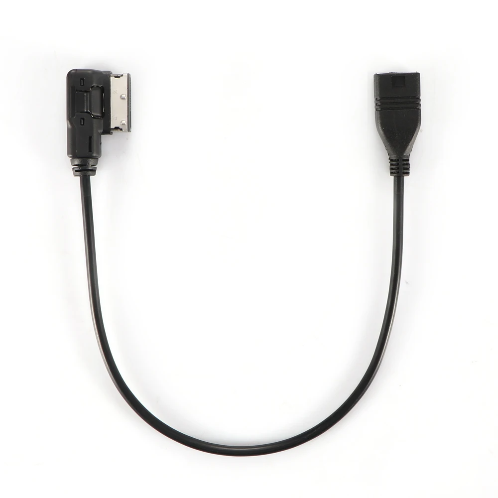 

Powstro Music Interface Data Charging Adapter AMI MDI MMI AUX To USB Cable Support Card Reader MP3 MP4 Car Audio For AUDI VW