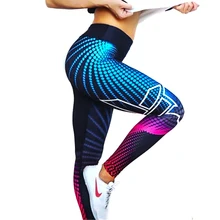 Весенние тонкие женские леггинсы с высокой талией, эластичные леггинсы, Леггинсы для фитнеса с принтом, дышащие, женские штаны, леггинсы с пуш-ап