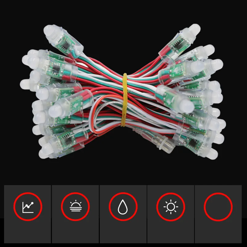 

Waterproof DIY LED Module RGB WS2811 Digital Pixel Addressable LED Strip