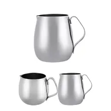 Нержавеющая сталь вспениватель Pull Flower Cup кофе молоко кружки вспениватель молока со шкалой латте искусство Кухня Аксессуары