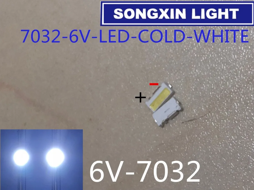 10 шт. для SAMSUNG 7032 LED подсветка Edge серии TS732A 6V SPBWH1732S1B холодный белый ТВ Приложение |