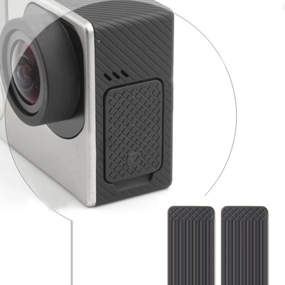 

2pcs/lot USB Side Door Cover Replacement for Go Pro Hero 4 3+ 3 Black Silver for GoPro Camera Accessories