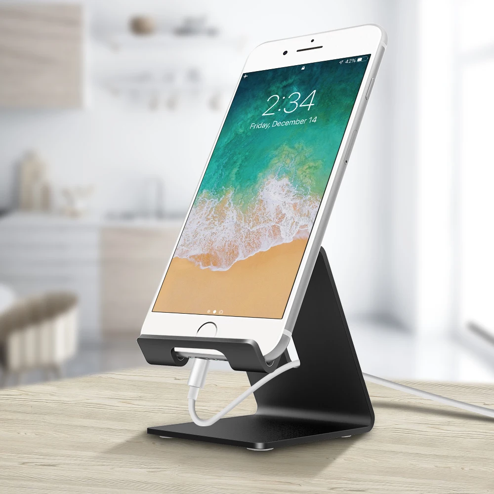 KISSCASE Алюминиевый металлический держатель для телефона iPhone XS Max XR X 8 7 6 планшет