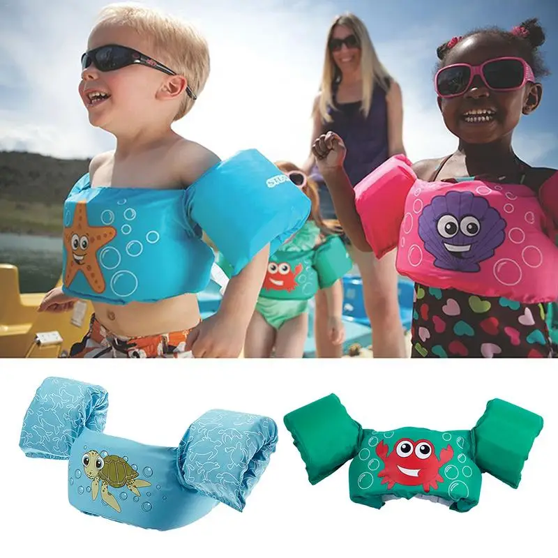 

Children's Swimwear Buoyancy Clothing Baby's Swimming Arm Foam Drifting Clothing Summer Swimming Buoyancy Swimsuit For Kids