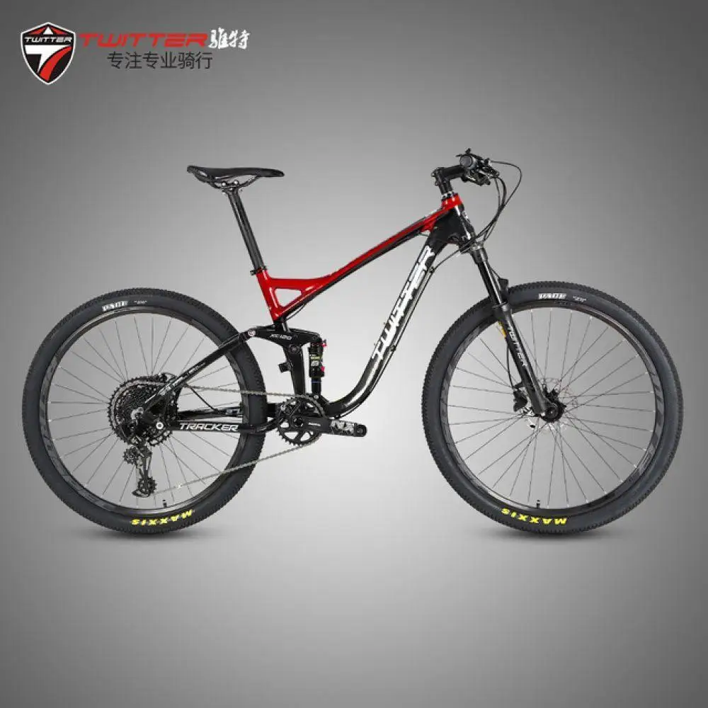 

Tracker Mountain Bike Suspension Soft-tail Frame 17 19inch 27.5er Wheels Hydraulic disc brake M7000-22 M8000-22 NX-12 XC Cycling