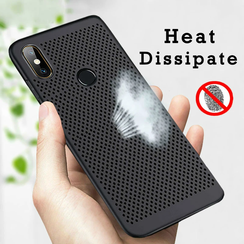 

Luxury Phone Case For Xiaomi Mi9 Mi8 Coque Pocophone F1 Mi6 X 5 5S Plus 5C A1 A2 MAX3 Heat Dissipation Hard Matte PC Capa Fundas