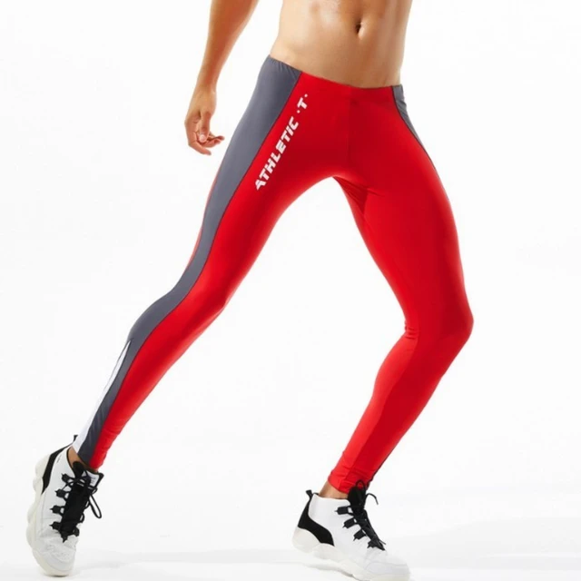 Sexy Mens Leggings Men Training Workout Leggins Running Tights Quick Dry  Eslastic Male Gym Sport Compression