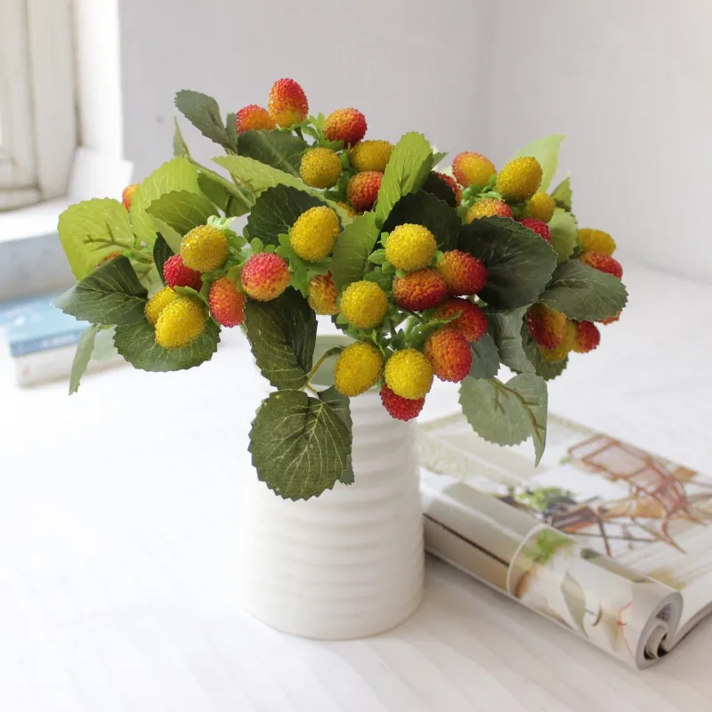 

Artificial Raspberry High Simulation Artificial Mulberry Fruits Home Decoration Artificial Flowers
