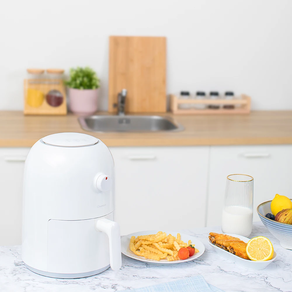 

Xiaomi Mijia 2L 800W Onemoon Air Fryer Household Intelligent No Fumes High Capacity Electric Fryer French Fries Machine