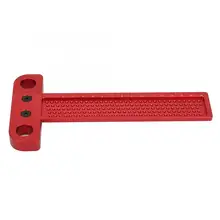 Столярные инструменты т типа квадратная линейка; Деревообработка из алюминиевого сплава Scriber измерительный Столярный маркировочный инструмент измерительный прибор esquadro