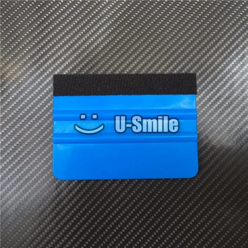 100 pcs/Lot Car Application Tools Soft Flexible Squeegee Car Wrapping Tools Felt Scraper Window Film & Sign Vinyl