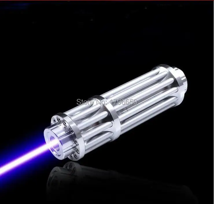 Самый мощный Лазерный фонарь для сжигания пушки 450нм 100 Вт 100000 м, светодиодный светильник, Синяя лазерная указка, светильник для сжигания сухого дерева, для охоты на сигары