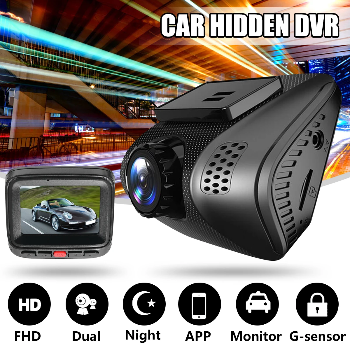 

Hidden Mini Wifi Camera Car Dvr Dual Lens Auto Video Recorder Dashcam Registrator DVRs Dash Cams FHD 1080P Nigh Vision